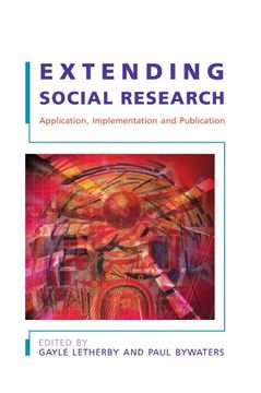 portada Extending Social Research: Application, Implementation and Publication (en Inglés)