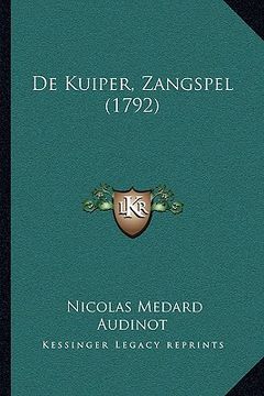 portada De Kuiper, Zangspel (1792)