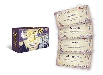 portada Star Light: Enchanting Messages From the Cosmos (40 Full-Color Inspiration Cards) (Mini Inspiration Cards) 
