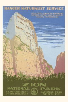 portada Vintage Journal Poster for Zion National Park (in English)
