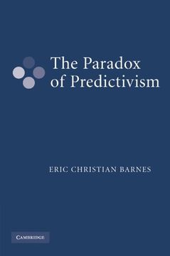 portada The Paradox of Predictivism 