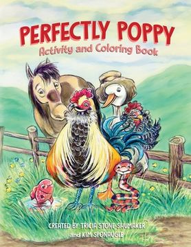 portada Perfectly Poppy Activity and Coloring Book (en Inglés)