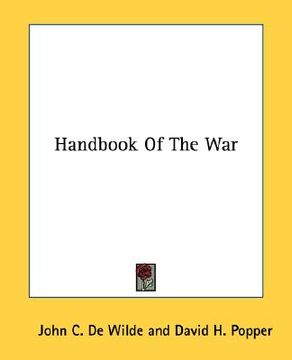 portada handbook of the war (in English)