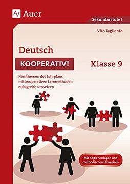 portada Deutsch Kooperativ Klasse 9: Kernthemen des Lehrplans mit Kooperativen Lernmethoden Erfolgreich Umsetzen (in German)