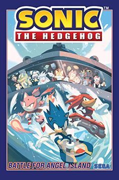 portada Sonic the Hedgehog, Vol. 3: Battle for Angel Island (en Inglés)