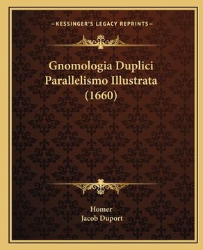 portada Gnomologia Duplici Parallelismo Illustrata (1660) (in Latin)