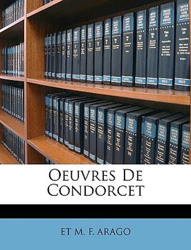 portada Oeuvres De Condorcet (in French)