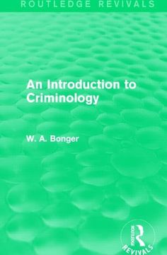 portada An Introduction to Criminology (en Inglés)