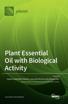 portada Plant Essential Oil with Biological Activity (en Inglés)