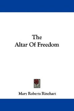 portada the altar of freedom (en Inglés)