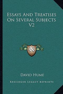 portada essays and treatises on several subjects v2 (en Inglés)