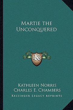 portada martie the unconquered (en Inglés)