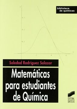 portada MATEMÁTICAS PARA ESTUDIANTES DE QUÍMICA (in Spanish)