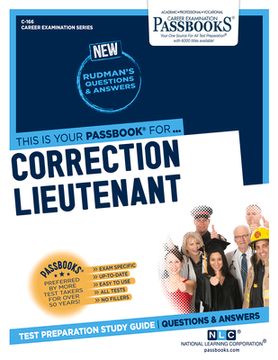portada Correction Lieutenant (C-166): Passbooks Study Guide Volume 166