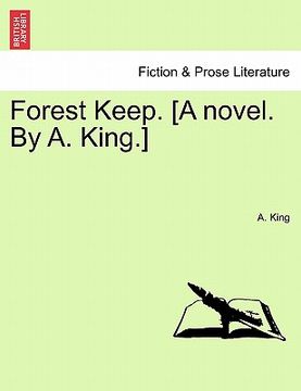 portada forest keep. [a novel. by a. king.] vol. ii. (en Inglés)