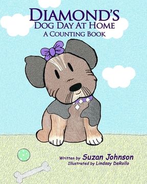 portada Diamond's Dog Day at Home: A Counting Book (en Inglés)