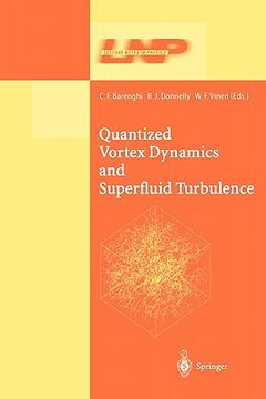 portada quantized vortex dynamics and superfluid turbulence (in English)