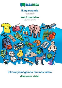 portada Babadada, Ikinyarwanda - Kreol Morisien, Inkoranyamagambo mu Mashusho - Diksioner Viziel: Kinyarwanda - Mauritian Creole, Visual Dictionary (en Kinyarwanda)