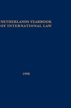 portada netherlands yearbook of international law, vol xxix 1998 (en Inglés)