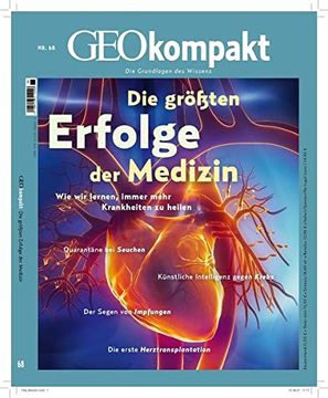 portada Geokompakt / Geokompakt 68/2021 - die Großen Durchbrüche in der Medizin: Die Grundlagen des Wissens
