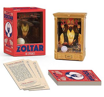 portada Hachette Libro Grupo usa Mini Zoltar he Speaks – Presencia Ícona en los Carnavales de Arcades y Parques Temáticos (en Inglés)
