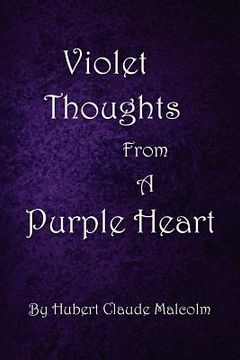 portada violet thoughts from a purple heart (en Inglés)