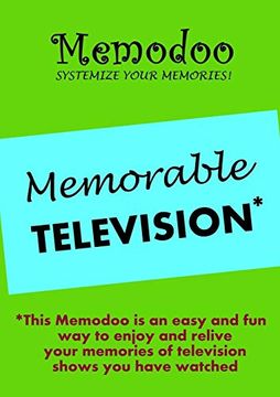 portada Memodoo Memorable Television (en Inglés)