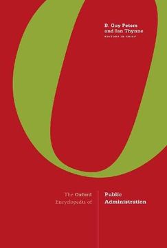 portada The Oxford Encyclopedia of Public Administration: 2-Volume set 
