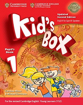 portada Kid's Box Level 1 Pupil's Book with My Home Booklet Updated English for Spanish Speakers (en Inglés)