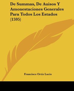 portada De Summas, de Auisos y Amonestaciones Generales Para Todos los Estados (1595)