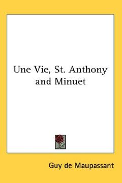 portada une vie, st. anthony and minuet (en Inglés)