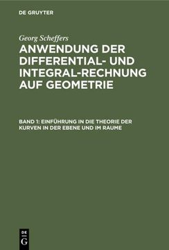 portada Einführung in die Theorie der Kurven in der Ebene und im Raume (in German)