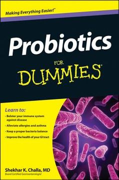 portada probiotics for dummies (en Inglés)