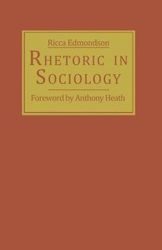 portada Rhetoric in Sociology (en Inglés)
