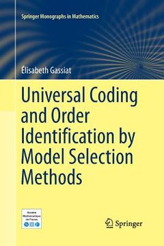 portada Universal Coding and Order Identification by Model Selection Methods (en Inglés)