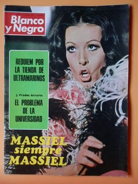 portada Blanco y Negro. 10 marzo 1973. Massiel siempre Massiel. Nº 3175