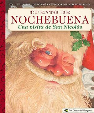 portada Cuento de Nochebuena, una Visita de san Nicolas: A Little Apple Classic (un Clasico de Manzanita) (in Spanish)