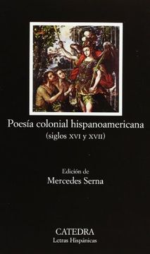 portada Poesia Colonial Hispanoamericana Siglos xvi y Xvii