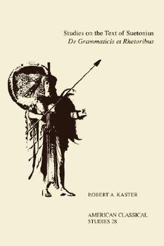 portada studies on the text of suetonius de grammaticis et rhetoribus (en Inglés)