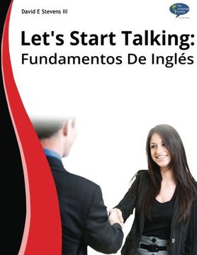 portada Title:  Let's Start Talking:  Fundamentos De Inglés (Spanish Edition)