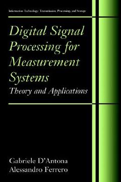 portada digital signal processing for measurement systems: theory and applications (en Inglés)