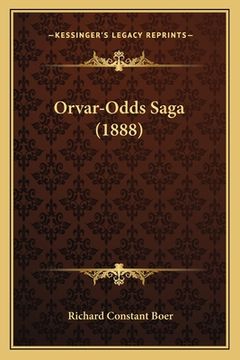portada Orvar-Odds Saga (1888) (en Alemán)