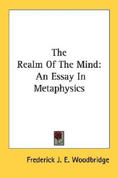 portada the realm of the mind: an essay in metaphysics