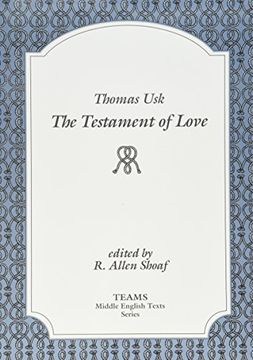 portada The Testament of Love (Teams Middle English Texts Series) (in English)