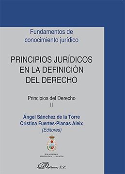 portada Príncipios jurídicos en la definición del derecho. Principios del Derecho II (Fundamentos C. Juridico)