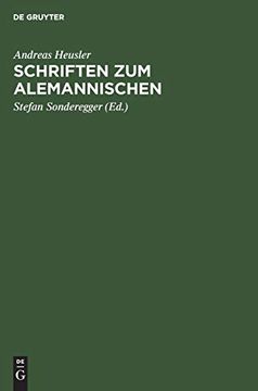 portada Schriften zum Alemannischen (in German)