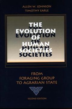 portada the evolution of human societies: from foraging group to agrarian state, second edition (en Inglés)