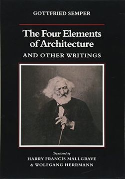 portada The Four Elements of Architecture and Other Writings Paperback (Res Monographs in Anthropology and Aesthetics) 