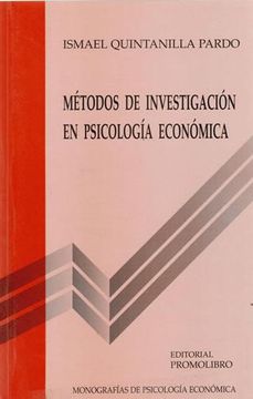 portada Metodos de Investigacion en Psicologia Economica