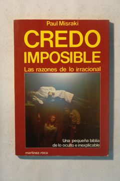 portada Credo Imposible. Las Razones de lo Irracional